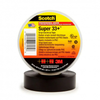 Scotch® Super 33+™ Изолента ПВХ высшего класса, рулон в индивидуальной упаковке 19 мм х 33 м