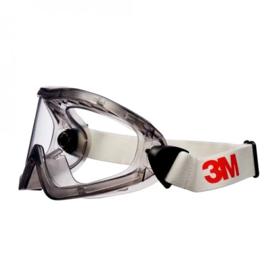 Защитные закрытые очки 3M™ серии 2890, с непрямой вентиляцией, устойчивые к царапинам/запотеванию, прозрачные поликарбонатные линзы, 2890, 10 шт. в коробке