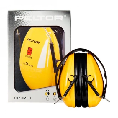 Наушники 3M™ PELTOR™ Optime™ I, 28 дБ, желтые, со складным оголовьем, H510F-404-GU